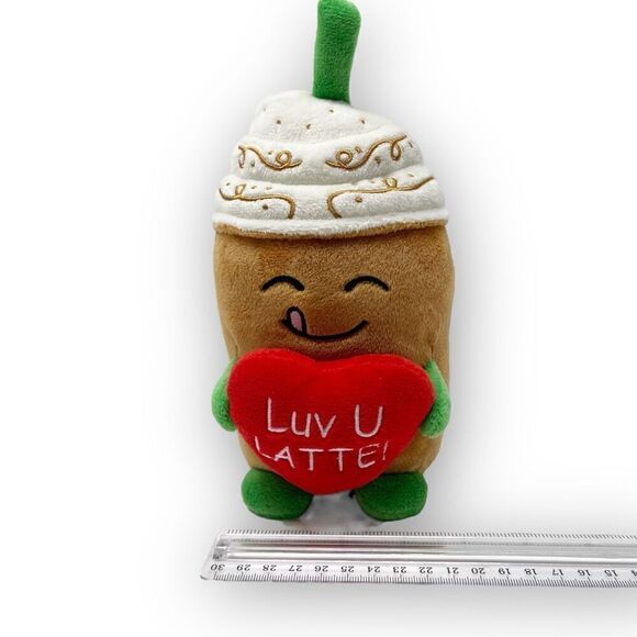 Luv U Latte 2021 Russ Plush Valentine Collection Snackeez Stuffed Plush Toy - Picture 9 of 9